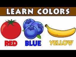 Colors Names | Color Names In English | English Colors Vocabulary |  Learn the Names of Colors