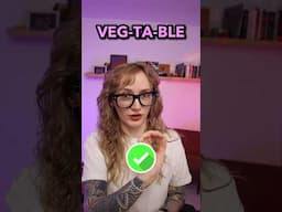 No digas #vegetable en #ingles