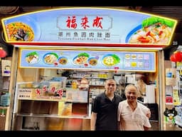 A young hawker, preserving heritage and serving up authentic bak chor mee flavors | Sg Hawker Food