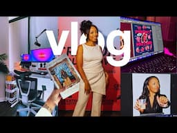 creator life in atlanta: youtube creator collective + freelance graphic designer update