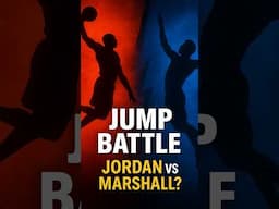 Jordan vs Marshall ⚡ Who Really Defies Gravity? | Jump Battle #Shorts