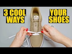 3 WAYS LOOSELY LACE NIKE AIR FORCE | Shoelaces Styles Tutorials