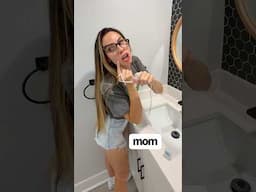 WHEN MOM TRIES TO FLOSS PART 1