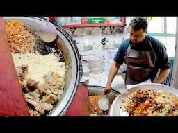 The Secret Ingredient of Kabul's Famous Pilaf | Kabuli Pulao recipe | Street food | قابلی پلاو