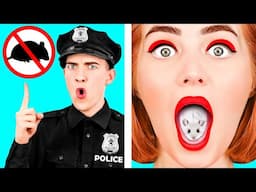 Ways to Sneak Pets into Jail | Funny Pet Pranks by PaRaRa Challenge