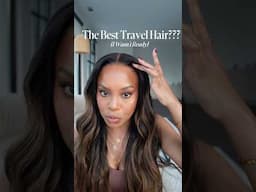 This Travel Wig Wasn’t Supposed to Be THIS Good! #naturalhair #hair #hairstyle #grwm #wigs #haircare