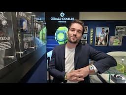 Gerald Charles at Watches and Wonders 2025: asymmetric Genta, jumping hour, tourbillon, Masterlink