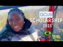 GCUB SCHOLARSHIP OPEN FOR 2025 || ALL NATIONALITIES || MONTHLY STIPENDS || FREE APPLICATION