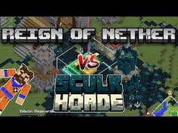 How Long can you Survive Against the Sculk Horde Infection with Reign of Nether