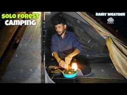 Solo Night Camping on Uttarakhand Mountain Top | Cooking & Relaxing | Camping Video