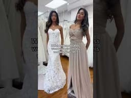 Which one’s the perfect match for the bride?