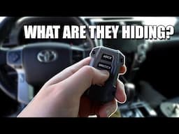 What They Don't Want You To Know... TOYOTA 4RUNNER HIDDEN FEATURES!