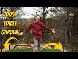 How to Grow a 100% EDIBLE TINY GARDEN (Secret Tips!)