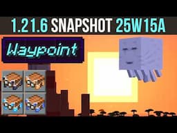 New Ghast Details, Waypoints & Locator Bar | Snapshot 25W15A