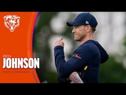 Ben Johnson: 'We're right on track' | Press Conference | Chicago Bears