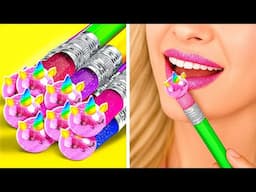 Sneak Candy and Makeup Anywhere! Genius Hacks to Never Get Caught Again 🎉🍭💄
