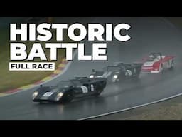 Ferrari 512M v Lola T70s lead battle | 1 hour-race | 2025 Spa Classic
