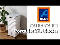 Aldi Portable Air Cooler ❄️ Can This Budget Fan Beat the Heat?