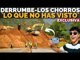 ENTRAMOS a la ZONA de DERRUMBE en CARRETERA de LOS CHORROS en EL SALVADOR  | HeyObi
