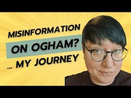 From Misinformation to Authentic Practice: My Journey with Ogham - Lora O'Brien, the Ogham Academy