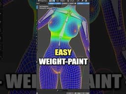 Blender: EASY Smooth Weight Painting