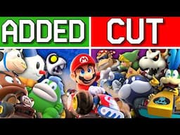 EVERY New & Removed Character from Mario Kart World!