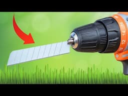 Tried Putting a Snap-Off Blade on My Drill – The Result Was Shocking!