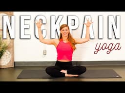 Yoga for Neck & Shoulder Pain Relief - 15 minute Daily Stretch Routine for Pain and Tension