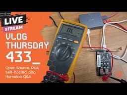 VLOG Thursday 433: Open Source, KVM, Self-hosted, and Homelab Q&A