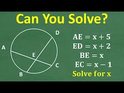 Circle Geometry Challenge: Can You Find the Segment Lengths?