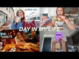 REALISTIC DAY IN MY LIFE VLOG: nails, running errands, dinner w/ friends + catching up