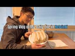 A Cozy Spring Vlog of My Daily Life in Helsinki