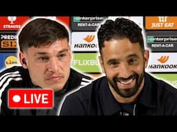 🔴 LIVE | Ruben Amorim and Manuel Ugarte pre-match press conference | Athletic Bilbao v Man Utd