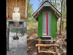 Bushcraft Survival Skills:  Porta-Potty (start to Finish)