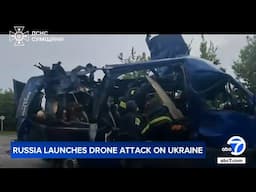 Russia launches drone attack on Ukraine