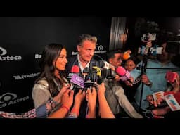 JUAN SOLER Huye de la prensa al recordarle sobre  unas declaraciones del actor Estreno LA MALINCHE