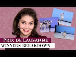 Prix de Lausanne WINNERS Breakdown 🩰 9 Scholarship Recipients | Ballet Insights | Kathryn Morgan