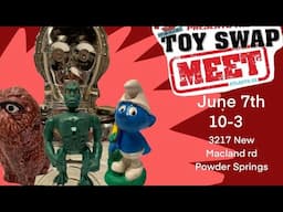LIVE From the Retro Toy Swap toys Show Powder Springs GA! #toyshow