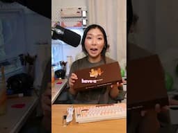 Let's unbox cutest boba inspired mechanical keyboard!