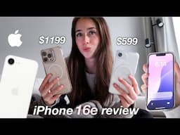 iPhone 16e Review & Comparison to iPhone 16 Pro Max | Apple's Budget iPhone