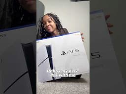 Unboxing my new ps5🥳