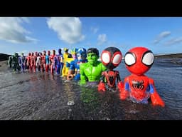 AVENGERS SUPERHERO STORY, MARVEL'S SPIDER MAN 2 VS HULK, CAPTAIN AMERICA VS THOR, VENOM VS SPIDEY 79