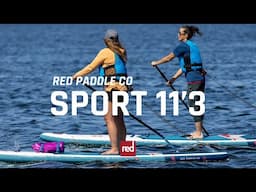 Red Paddle Co Sport 11'3" MSL 800 Inflatable SUP - ultimate freeride board for all-water adventures