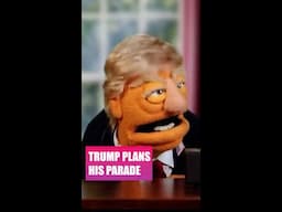 Trump plans his parade #PUPPETREGIME #Trump