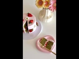 Betty Crocker Makers: Michele’s Strawberry Matcha Cake