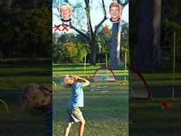 Backyard soccer targets #physicaleducation #kindergarten #football #soccershorts #kidsactivities