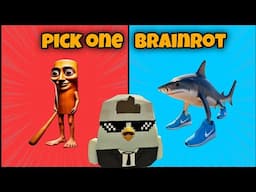😱 PICK THE POPULAR BRAINROT ANIMAL!! PICK THE BRAINROT ROBLOX