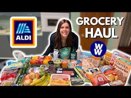 Healthy ALDI Grocery Haul For Weight Loss | Foods I Buy To Lose Weight | WeightWatchers | Meal Ideas