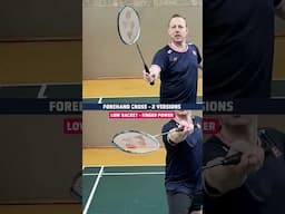 Forehand Cross 2 versions