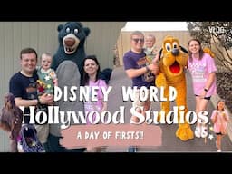 WALT DISNEY WORLD VLOG | A day of firsts | Hollywood Studios | Skyliner | BEST Lightning Lane day!!
